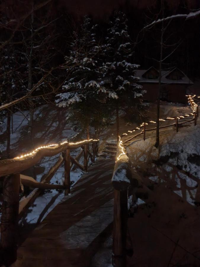 Domek Nad Stawami Ochotnica Dolna Villa Buitenkant foto