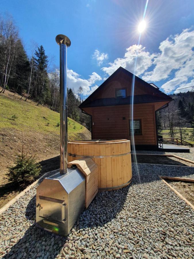 Domek Nad Stawami Ochotnica Dolna Villa Buitenkant foto