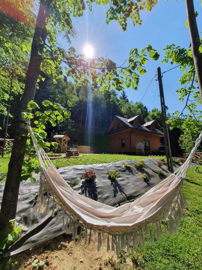 Domek Nad Stawami Ochotnica Dolna Villa Buitenkant foto